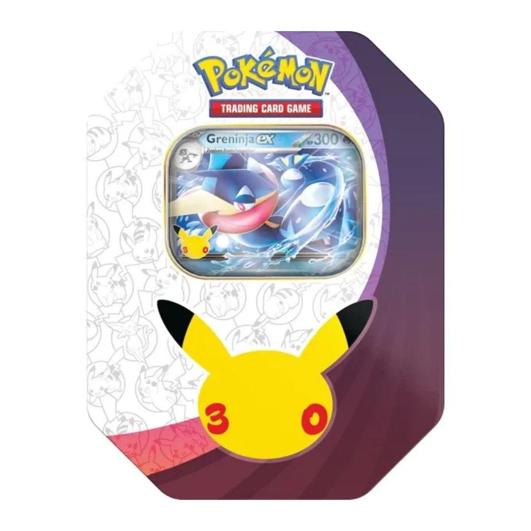 Pokémon TCG: 30th Celebration Greninja ex Tin