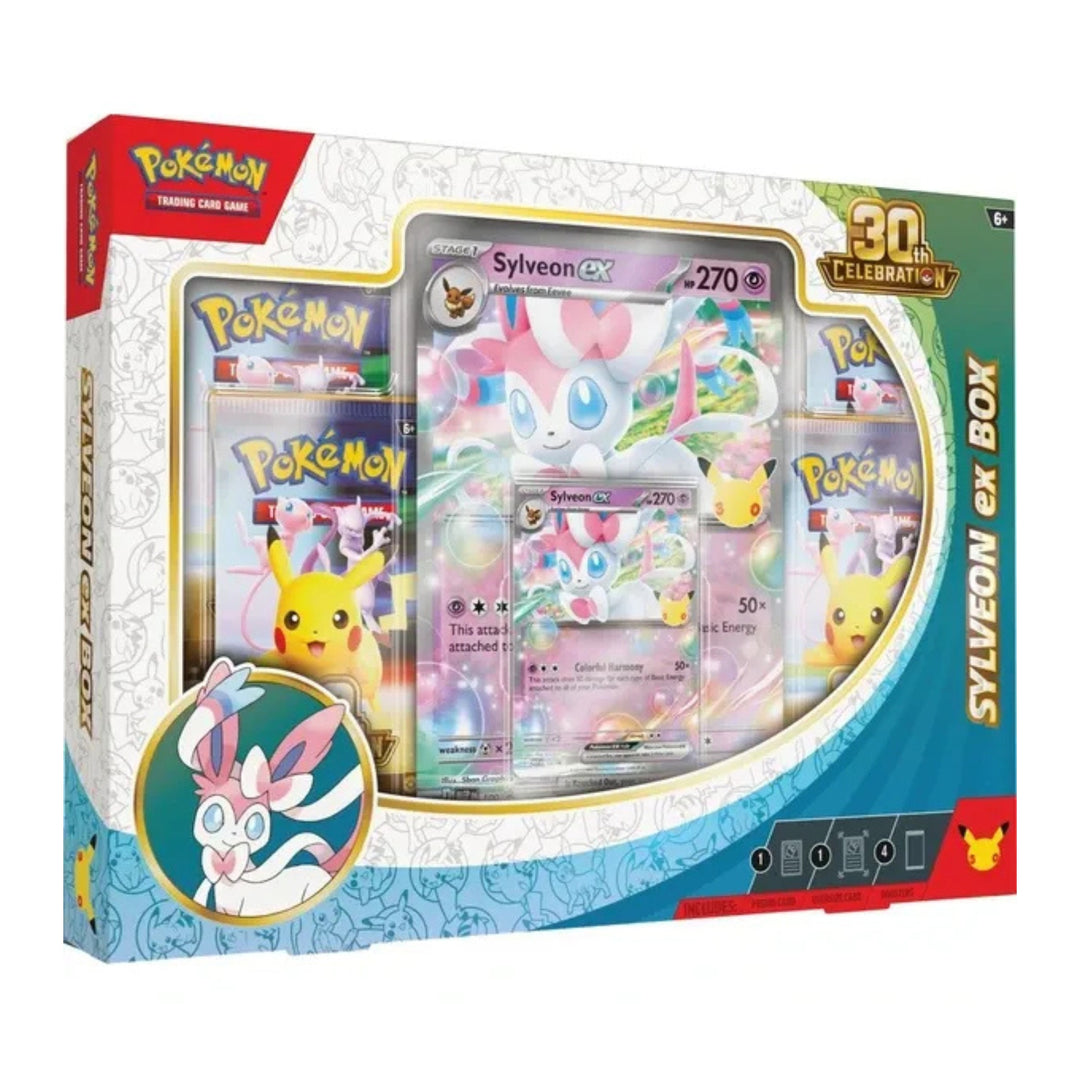 Pokémon TCG: 30th Celebration Sylveon ex Box