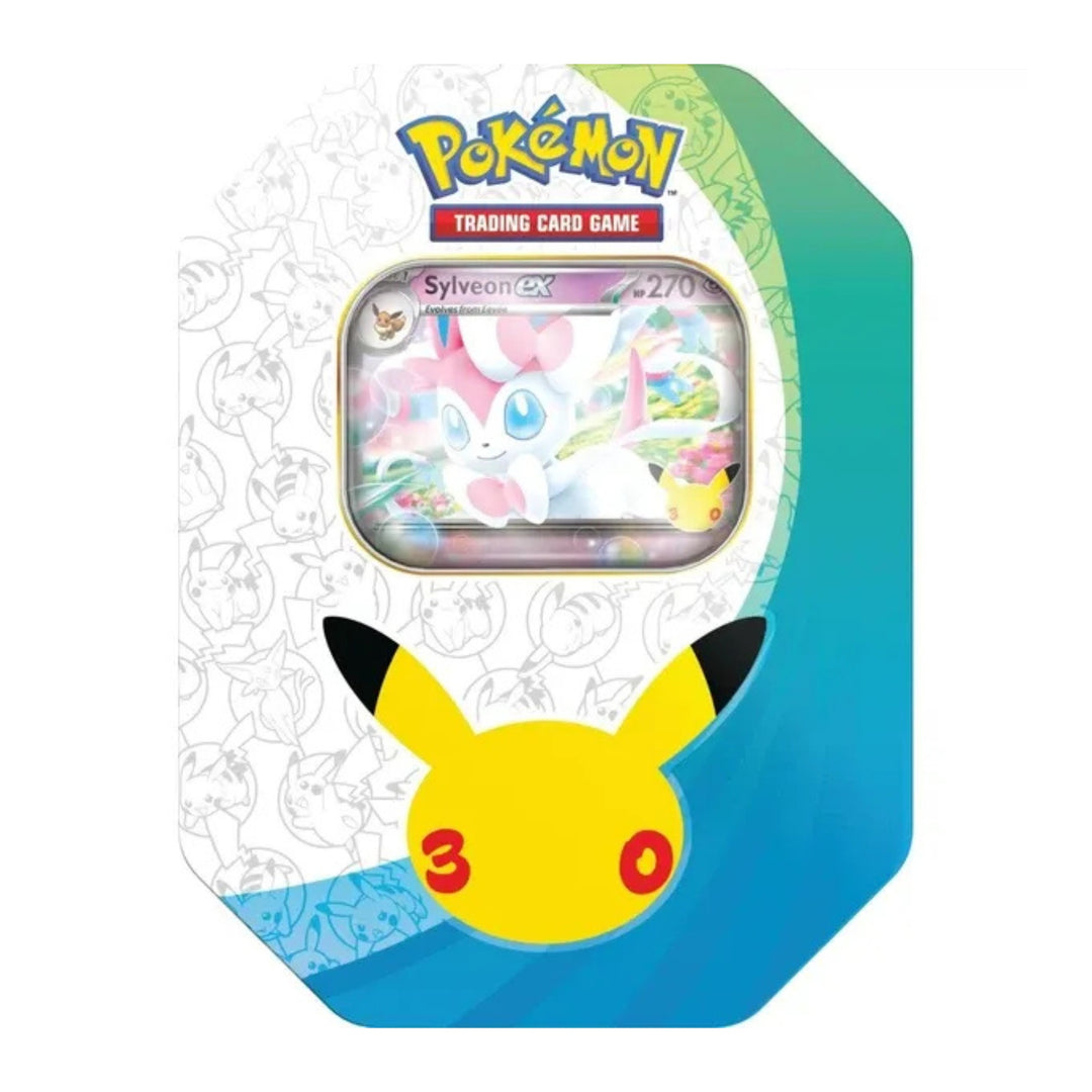 Pokémon TCG: 30th Celebration Sylveon ex Tin